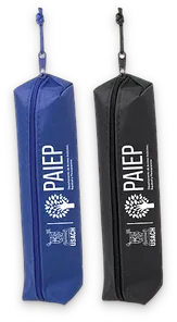 Estuches azul y negro con logo para la USACH (PAIEP), Santiago