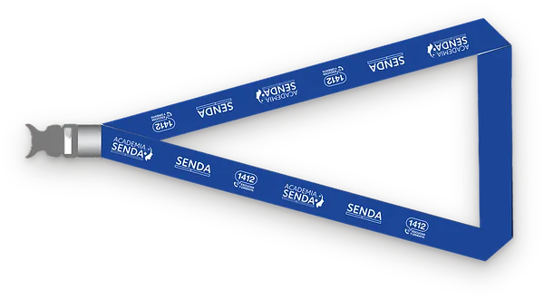 Lanyard porta credencial impreso para SENDA