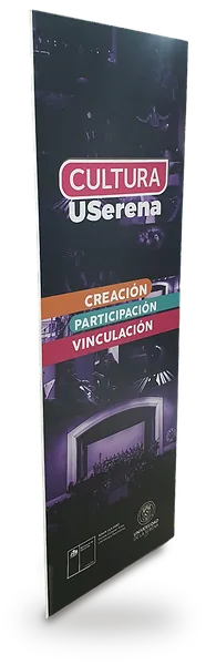 Tótem impreso para la Universidad de La Serena